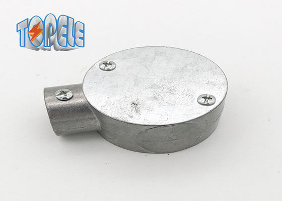 BS 31 Hộp hình tròn nhôm Gi Bộ kết hợp ống 3/4 " 1" Hộp đầu cuối một chiều