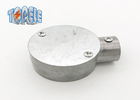BS 31 Hộp hình tròn nhôm Gi Bộ kết hợp ống 3/4 " 1" Hộp đầu cuối một chiều