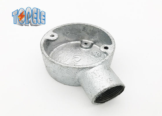 BS4568 Đường dẫn và phụ kiện vòng tròn Gi hộp đầu cuối một chiều có thể uốn cong