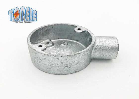 BS4568 Đường dẫn và phụ kiện vòng tròn Gi hộp đầu cuối một chiều có thể uốn cong