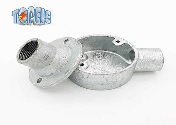 Hot Dip Galvanized BS4568 Conduit Xếp xẻa hộp sắt nữ mái vòm