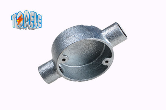 Hộp kết nối tròn ống dẫn BS4568 bằng sắt đúc có thể uốn cong