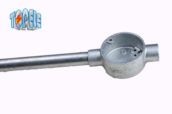 Hộp kết nối tròn ống dẫn BS4568 bằng sắt đúc có thể uốn cong