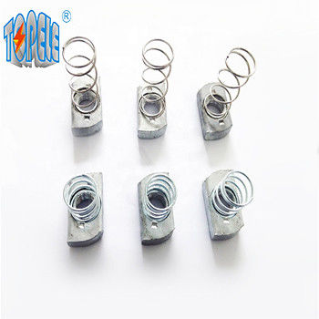 Thép galvanized M6 Long Spring Channel Nut