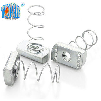 Thép galvanized M6 Long Spring Channel Nut