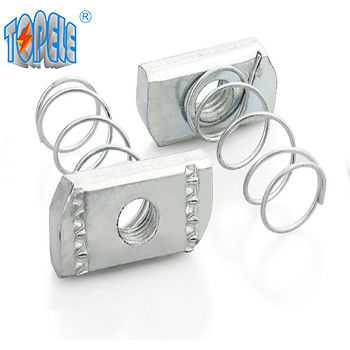 Thép galvanized M6 Long Spring Channel Nut