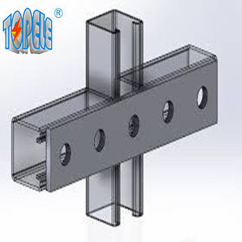 5 lỗ Splice tấm thép carbon Unistrut kênh C kênh với lỗ