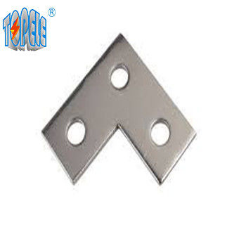 3 lỗ đục phẳng góc tấm kẽm kênh Unistrut
