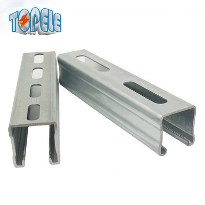 41 * 21mm Stainless Unistrut Slotted Channel Support System Hệ thống hỗ trợ kênh
