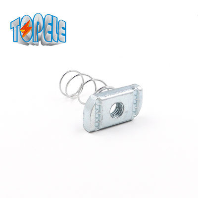 M12 Thép nhựa thép Long Spring Channel Nuts