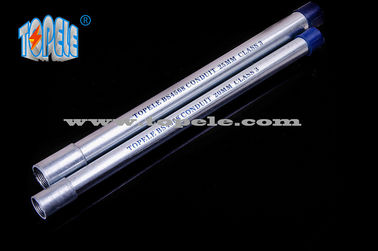 Đường dẫn thép galvanized BS4568 / BS4568 TUBE / GI PIPE với nắp bảo vệ