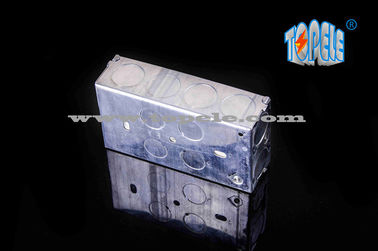 BS4568 Thép hai băng GI hộp điện và nắp cho các thiết bị đầu ra kim loại