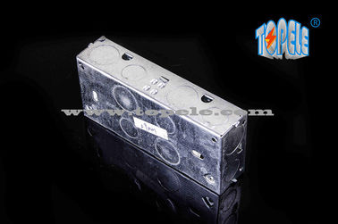BS4662 GI Switch Một băng nhóm / Hai băng nhóm hộp điện và nắp, hộp dẫn đường GI