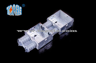 Hộp điện / hộp ống dẫn kim loại tiêu chuẩn Anh với PVC, hộp chuyển mạch