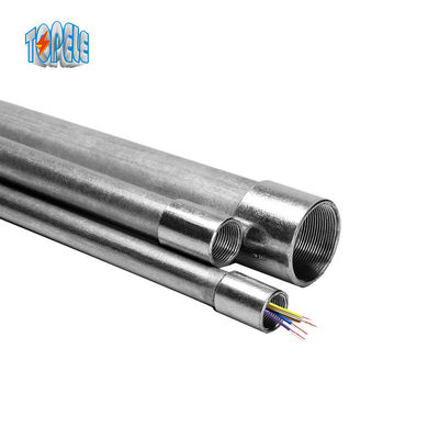 Gi ống điện BS4568 dẫn nóng DIP kẽm với nắp nối
