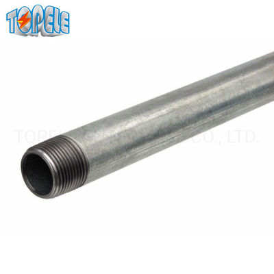 Thép kẽm 10ft ống dẫn kim loại cứng với nối điện