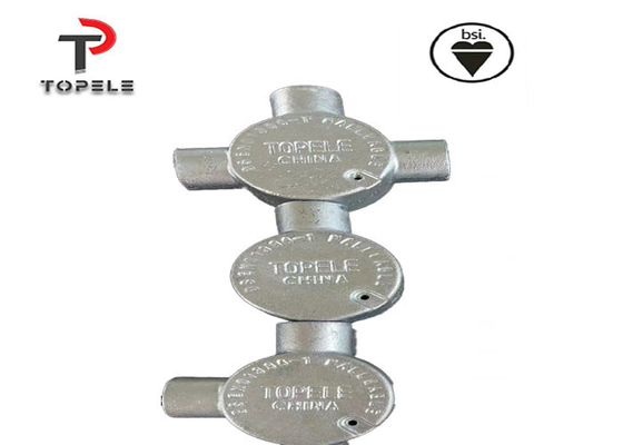 Hộp kết nối vòng tròn điện nhựa 20mm 25mm Sắt mềm 3 cách ngâm nóng