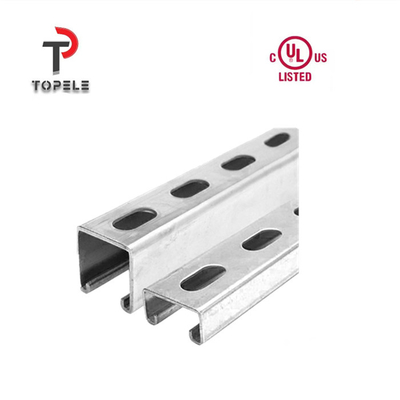Galvanized Slotted Strut Channel Unistrut 1,5 mm - 3,0 mm